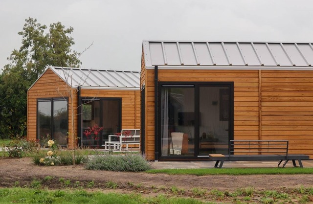 Chalet with 1 bedroom and a terrace