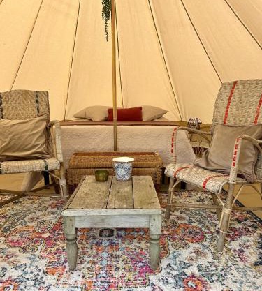Chambre au jardin Tente de charme