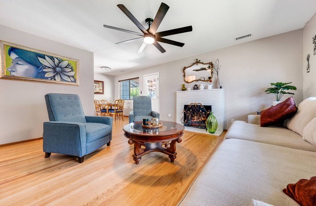 Charming 2-Bedroom Home with a Dedicated Office and Beautiful Backyard