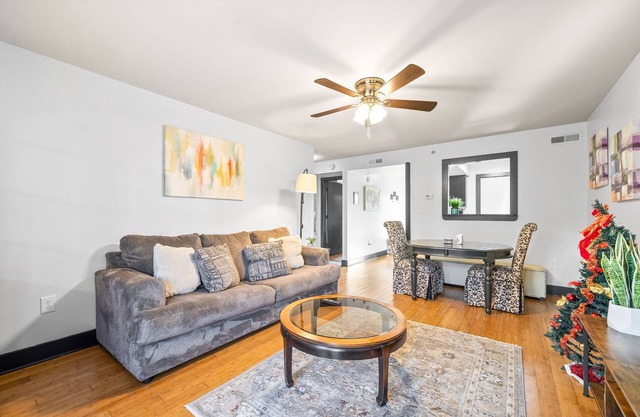 Charming 2-bedroom dog-friendly condo walking distance to Downtown Clarksville.