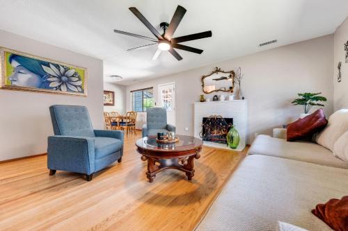 Charming 2-Bedroom Home With Private Office and Backyard