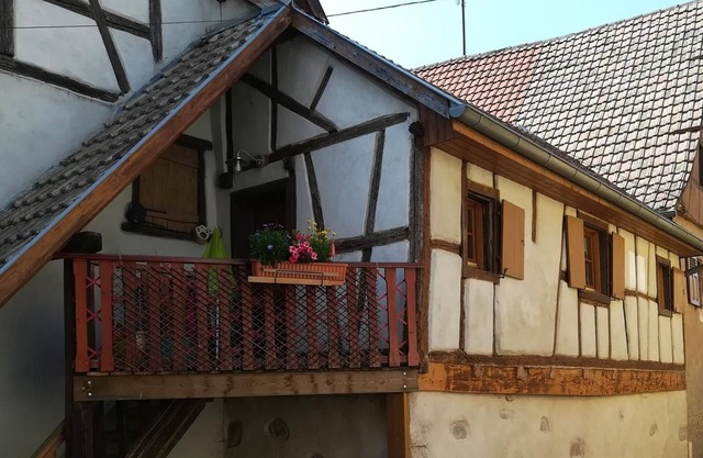 Charming Alsatian Cottage: Cozy Loft, Terrace, Near Colmar Wine Route