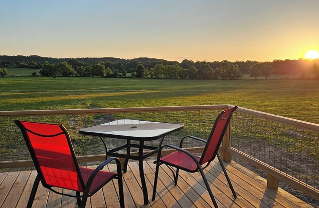 Charming cabin with amazing views located on Toontucky Farms