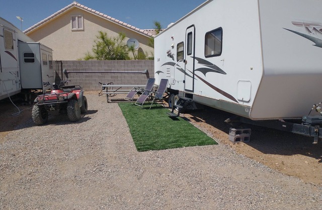 Charming Chateau RV in the Desert of Scenic, Arizona