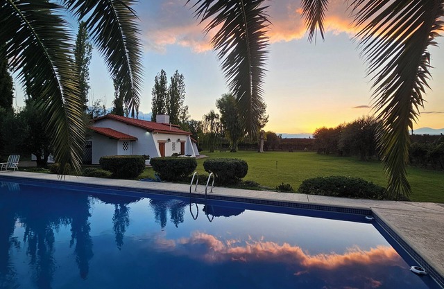 Charming farmhouse in the middle of the vineyards of wine country Mendoza