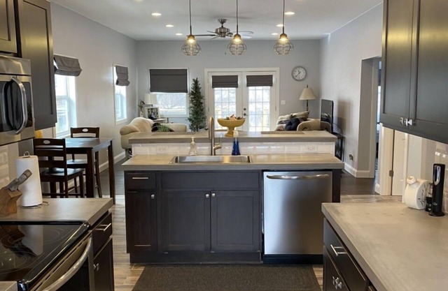 Charming home now with access to the Shell Rock River.