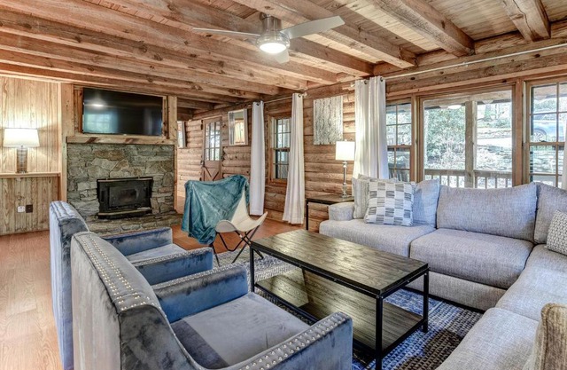 Charming Renovated Cabin with Fireplace