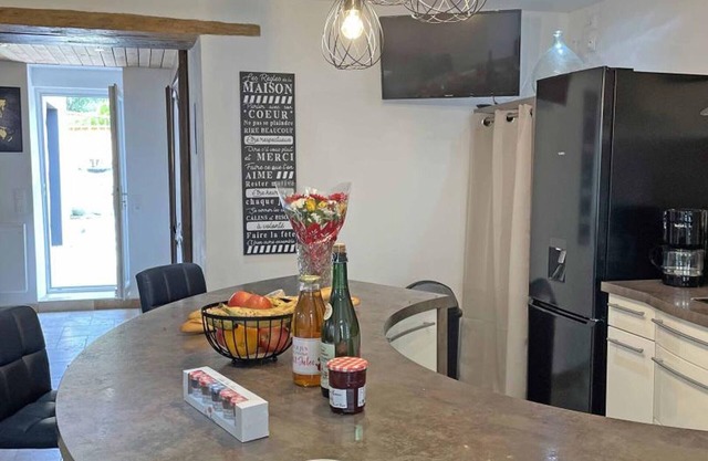 Charming Stone House with Private Spa, Hammam, and Family-Friendly Amenities