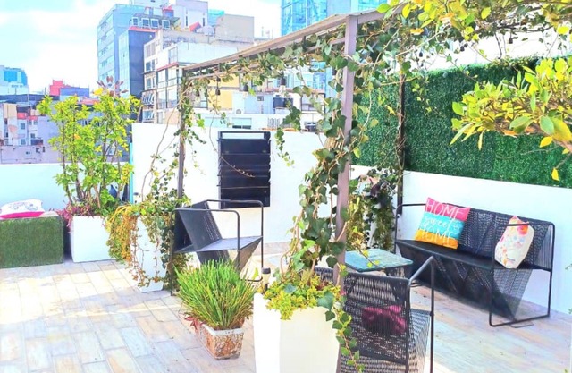 Charming studio in enchanting Roof Garden in the middle of Ciudad de México.