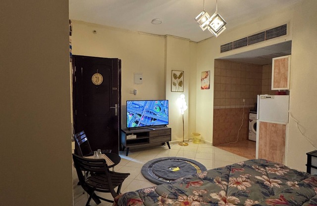 Charming studio apartment in amazing Sharjah with AC, WiFi
