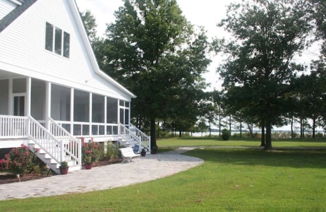 Chesapeake Waterfront with Private Beach & Pool