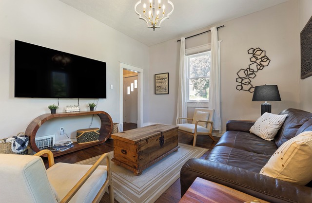 Chic 3BR Near Benson with King Bed & Fenced Yard