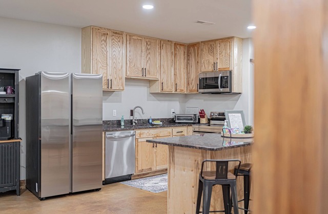 Chic Country Basement