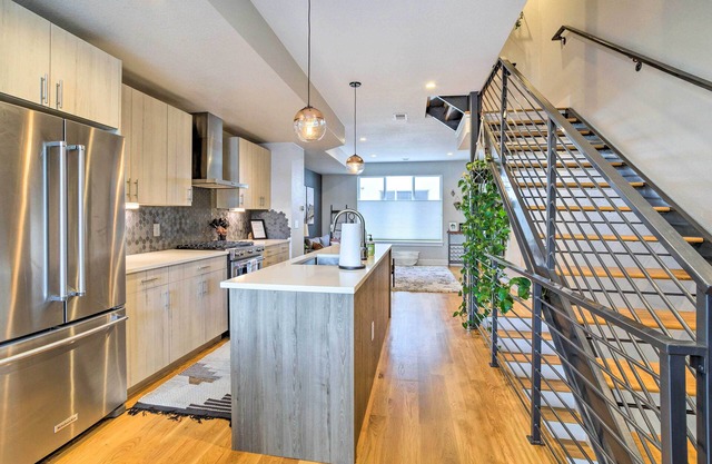 City Skyline Views: Upscale Denver Townhome