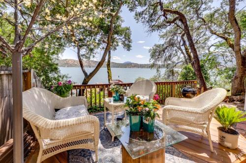 Clear Lake Getaway with Dock Access and Shared Yard!