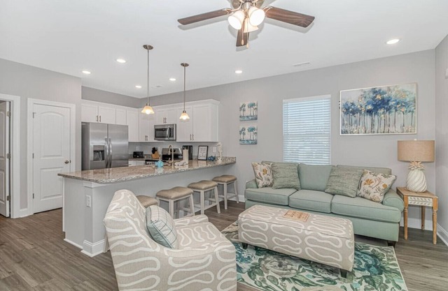 Coastal Oasis! 4BR Pool Home Walk to Beach & 5 Mins to Myrtle Beach Boardwalk