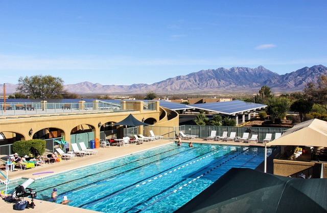 Come, enjoy friendly Green Valley and a great view of the Santa Rita Mtns.