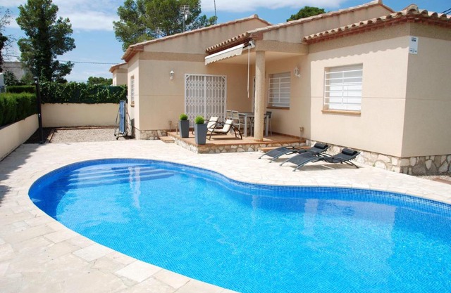 Comfortable House in Les Tres Cales with Private Pool