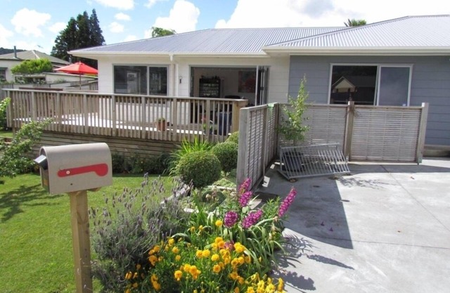 Comfy home opp Gilmour Lake.