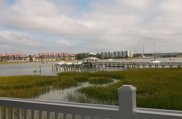 Community Dock & Pool over looking Folly River, 7-8 blocks from the beach