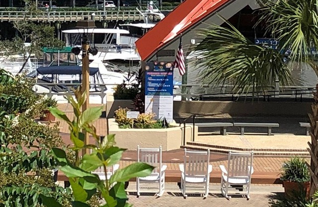 Condo overlooking Shelter Cove Harbor