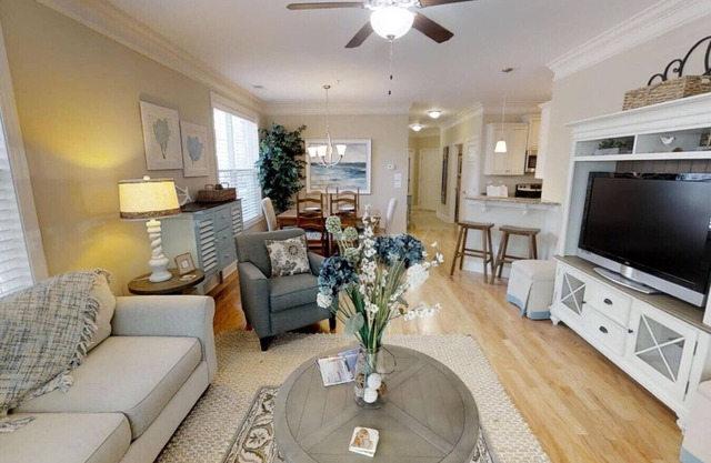 Condo steps from the Marsh Walk