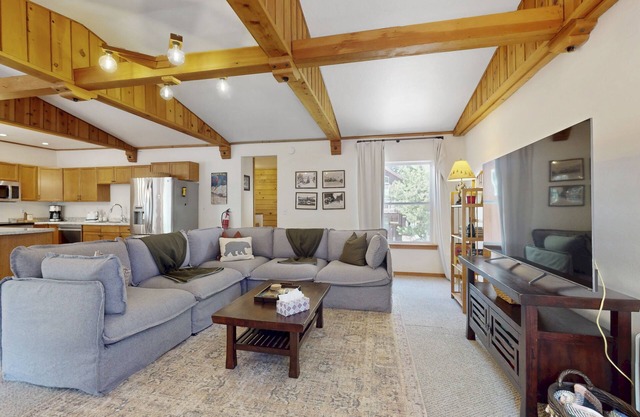 Conveniently located home with fully stocked kitchen, w/d, fast wifi & loft