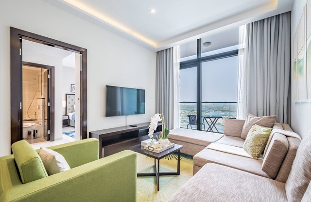 Cosmopolitan 1BR Apartment in Celestia B, Dubai South by Deluxe Holiday Homes