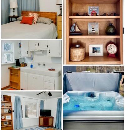 Cottage Apartment by Lake MI w private Hot Tub!