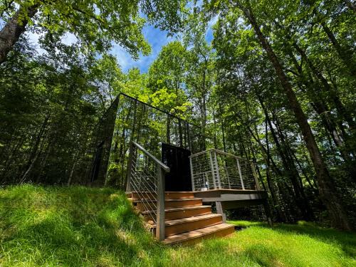 Couples Mirror Cabin -Looking Glass at Valley Bear Farms Resort