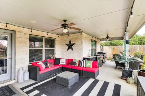 Covered Patio and Yard Spacious Leander Home!