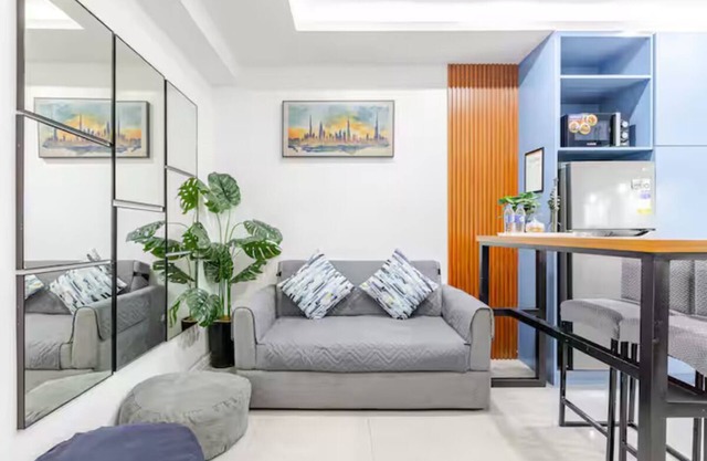 Cozy 1-Bedroom Condo in Quezon City - Free Pool Access