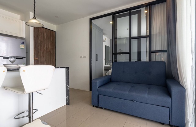 Cozy 1BR Apt 300m to Surin Beach Rooftop Pool B306