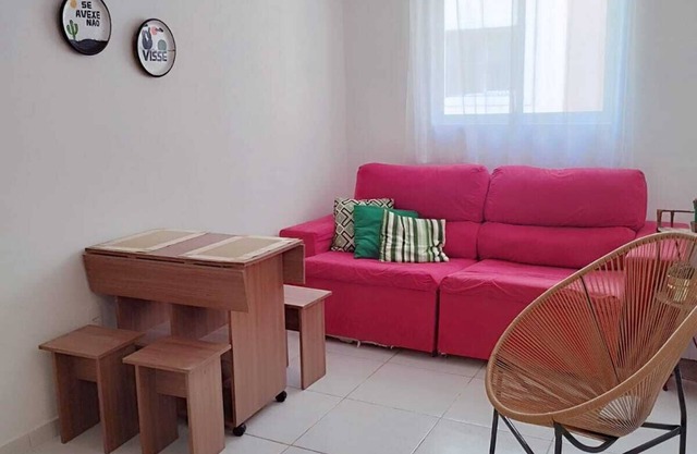 Cozy 2-bedroom apartment in charming Muçumagro João Pessoa with WiFi, AC