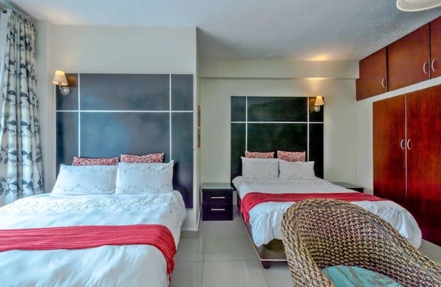 Cozy and spacious beachfront apartment at Durban South Beach