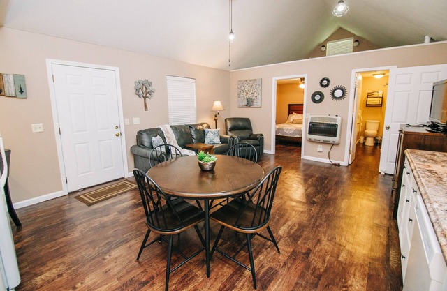 Cozy cabin nestled in the Ozark woods