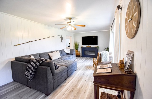 Cozy home, near Toccoa River, fishing/tubing with a washer/dryer-Dogs ok