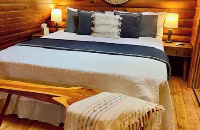 Cozy King Size Fireplace Log Cabin Apartment on Lookout Mountain