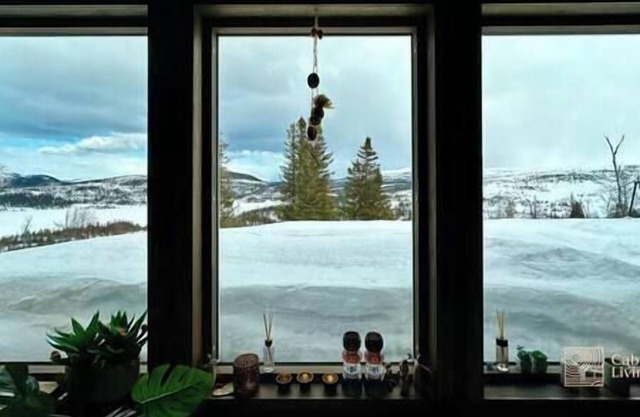 Cozy mountain cabin in Flå with stunning views