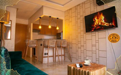 Cozy, Nice appartement,swimming pool,Wifi