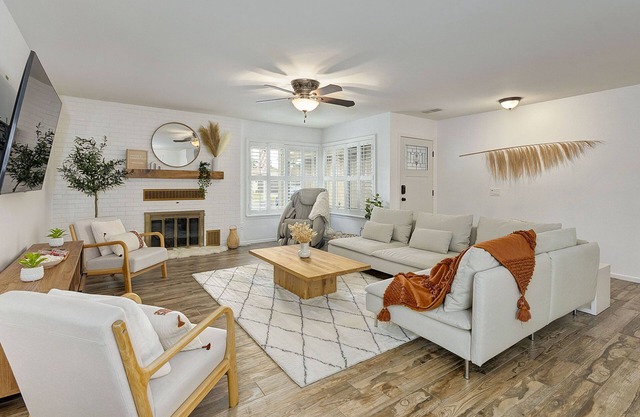 Cozy Scandi Boho Getaway with Massage Chair and BBQ