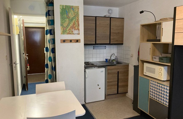 Cozy studio on 6th floor with piste access - Le Pleynet