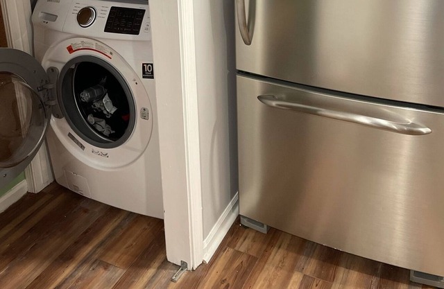 Cozy two bedroom with patio and indoor fireplace