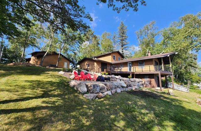 Crosslake Cabin on the Whitefish Chain - Little Pine LakenDream Island Lake Home