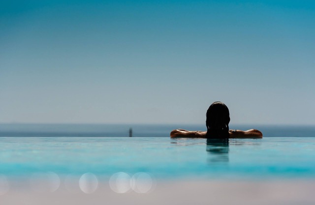Cycladic Breeze Villa Odin with swimming pool & great sea view