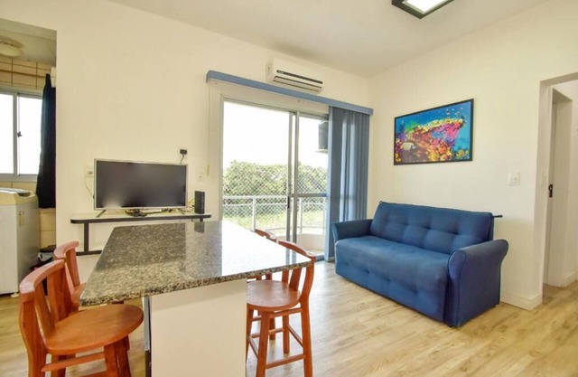 DEPARTAMENTO/CANASVIEIRAS/WI-FI/1HABITACION/COCHERA/2 BALCON/PARILLA/2AIRECONDI.