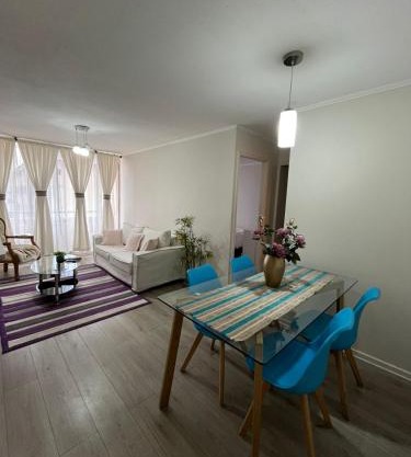 Departamento full equipado ,2 dormitorios , Aire acondicionado, estacionamiento privado