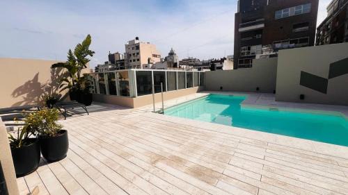 Depto en Belgrano con pileta y estacionamiento opcional