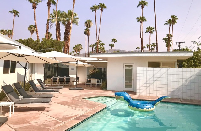 Desert Gold—Twin Palms 1960s Modern Home