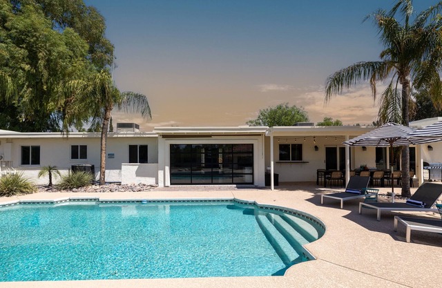 Desert Oasis by AvantStay | Basketball Court, Volleyball, Pool, & Gazebo!
